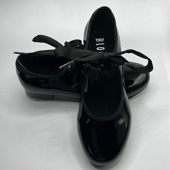 Bloch Other - Bloch Black Patent Dance Tap Shoes Size 1